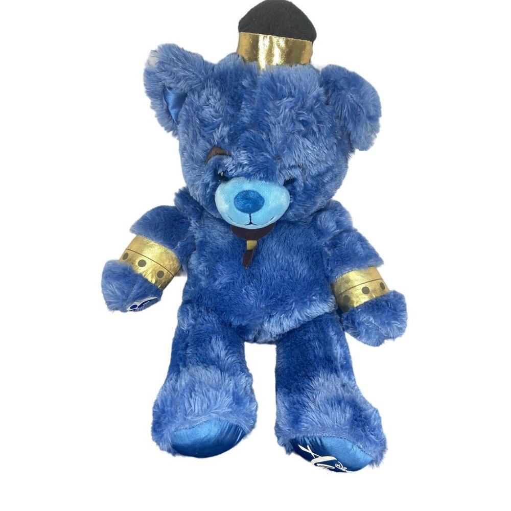 Build‎ A Bear Genie Disney Aladdin Blue Plush BABW Stuffed Toy 20"